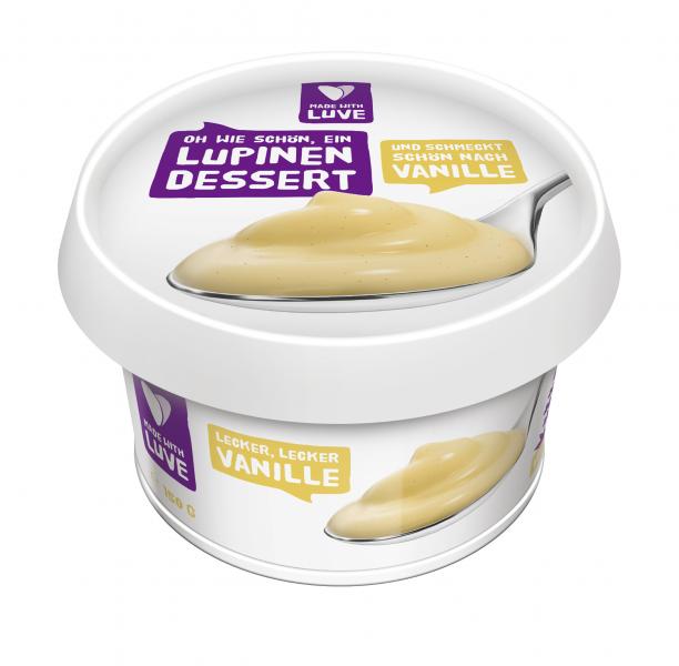 Made with Luve Lupinen Dessert Vanille