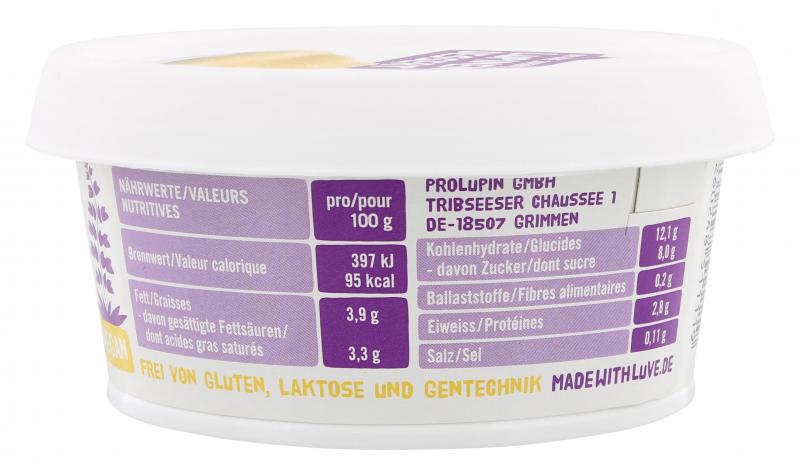 Made with Luve Lupinen Dessert Vanille