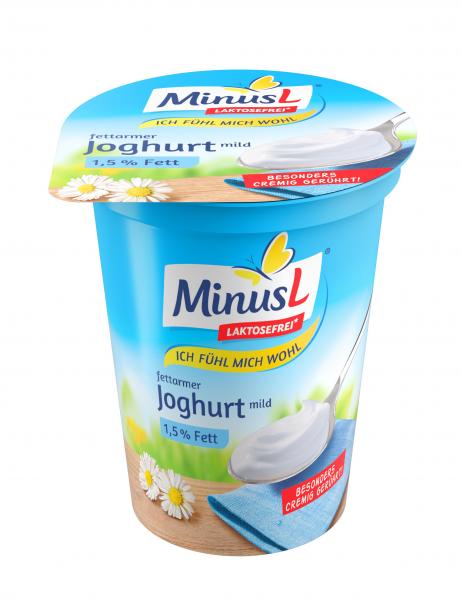 Minus L fettarmer Joghurt mild 1,5 %