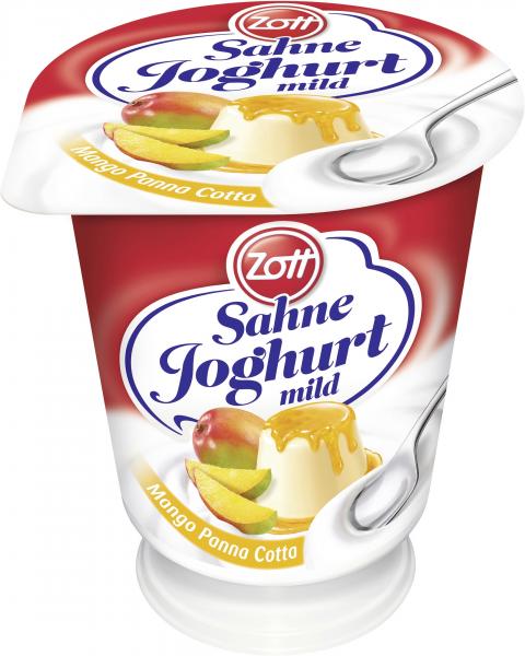 Zott Sahnejoghurt Mango Pana Cotta