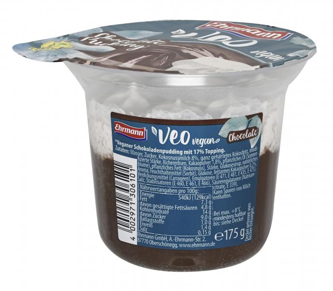 Ehrmann Veo Vegan Chocolate Pudding