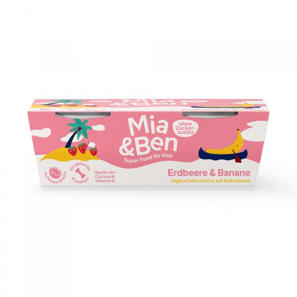 Mia & Ben Joghurtalternative Erdbeer & Banane