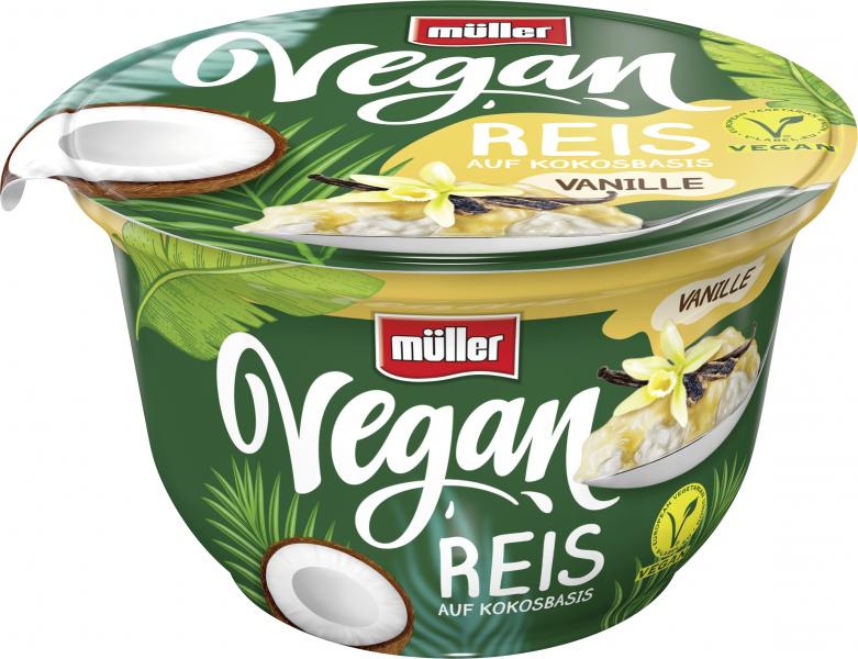 Müller Vegan Reis Vanille