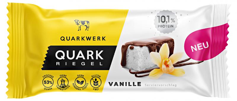 Quarkwerk Quark Riegel Vanille