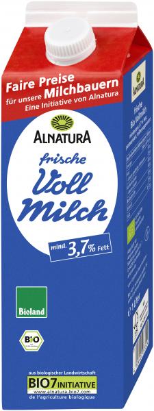 Alnatura Frische Vollmilch 3,7% Fett