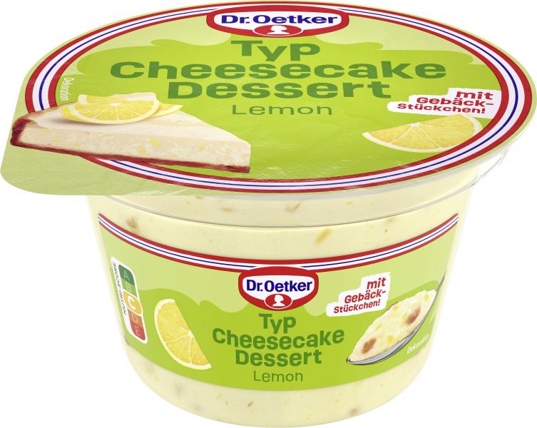 Dr. Oetker Typ Cheesecake Dessert Lemon