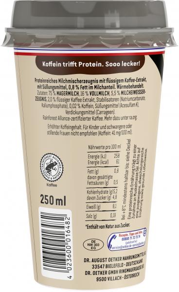 Dr. Oetker High Protein Coffee Drink Latte Macciato Style