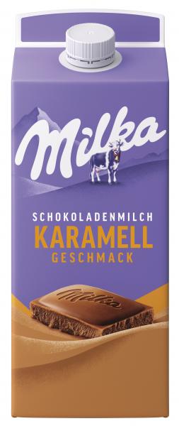 Milka Schokoladenmilch Karamell Geschmack