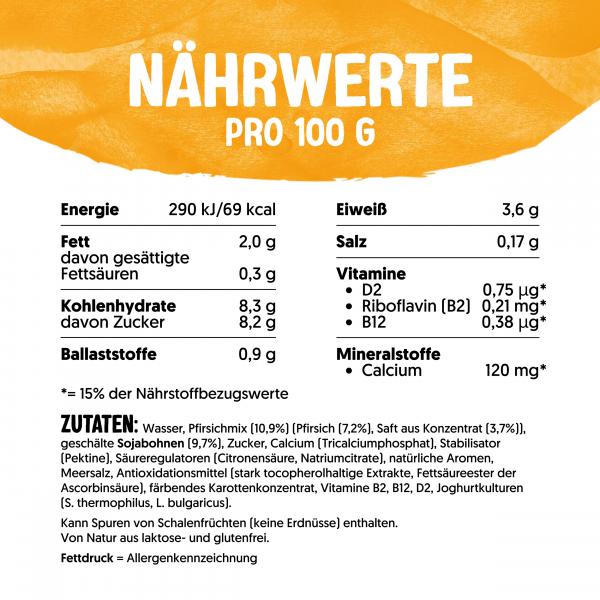 Alpro Joghurtalternative Pfirsich