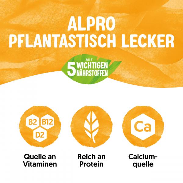 Alpro Joghurtalternative Pfirsich