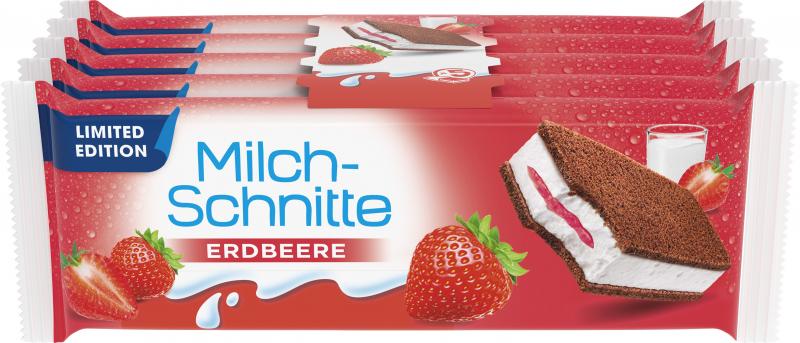 Milchschnitte Erdbeere