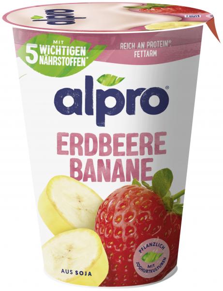 Alpro Erdbeere-Banane