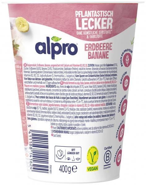 Alpro Erdbeere-Banane
