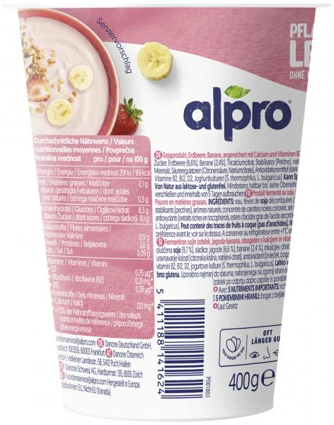 Alpro Erdbeere-Banane