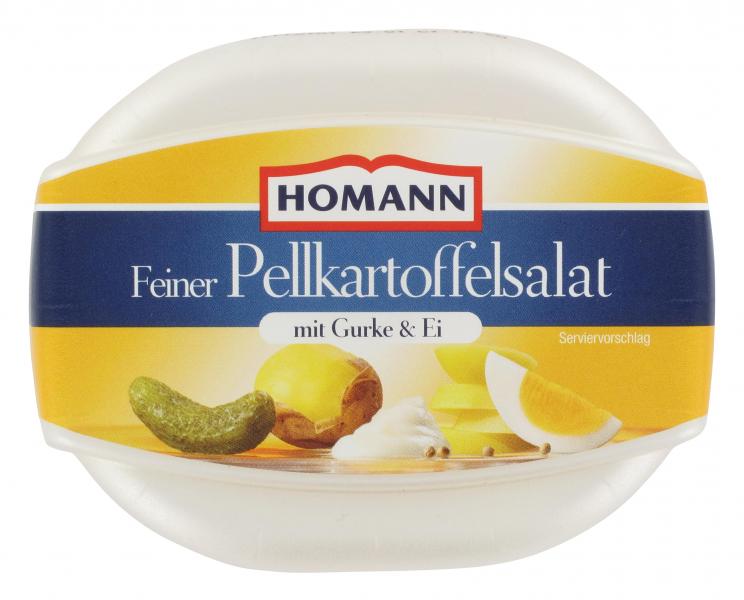 Homann Pellkartoffelsalat mit Gurke & Ei