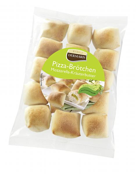 Dermaris Pizza-Brötchen Mozzarella-Kräuterbutter