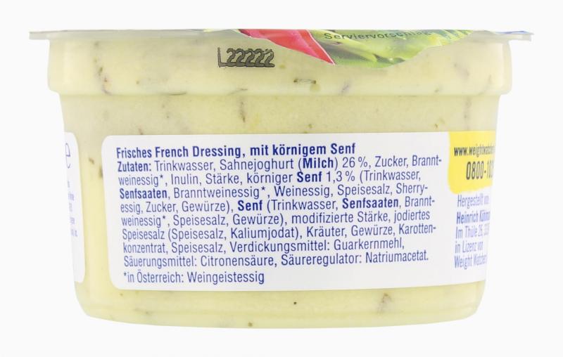 Weight Watchers French Dressing