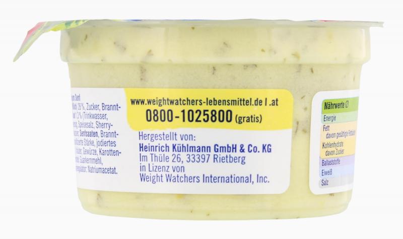 Weight Watchers French Dressing