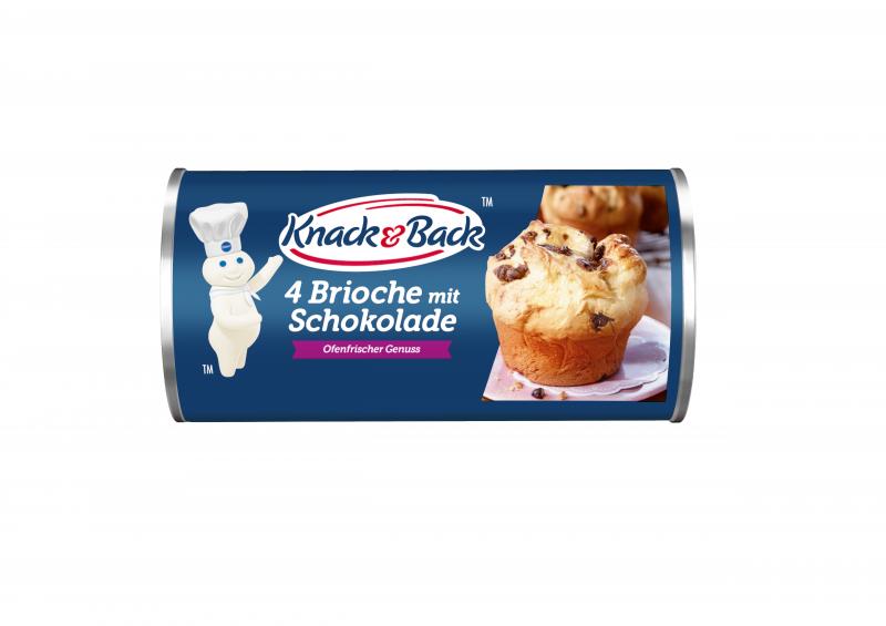 Knack & Back Brioche mit Schokolade