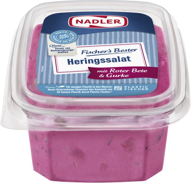 Nadler Fischer's Bester Heringssalat mit Rote Bete & Gurke