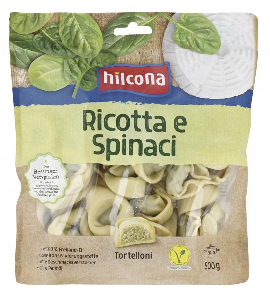 Hilcona Tortelloni gefüllt Ricotta e Spinaci