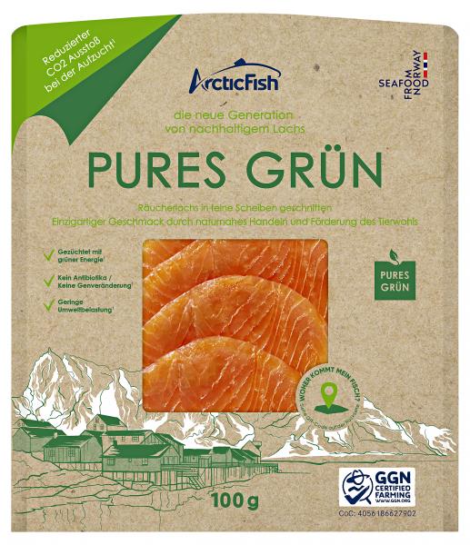 ArcticFish Pures Grün Räucherlachs