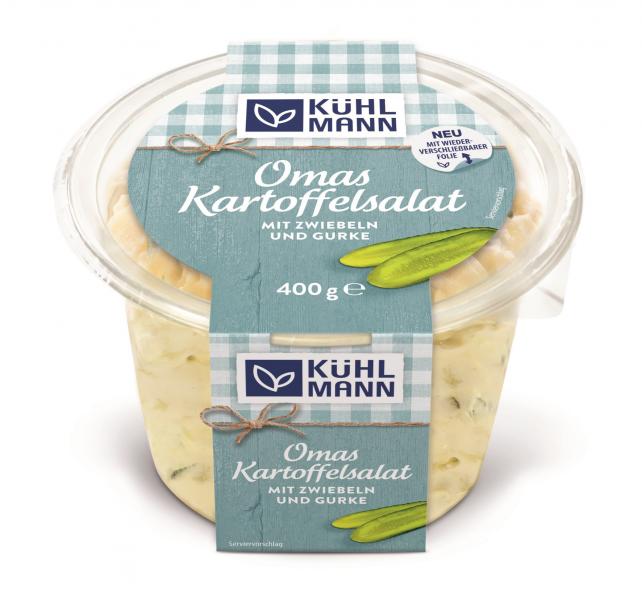 Kühlmann Omas Kartoffelsalat mit Zwiebeln und Gurke