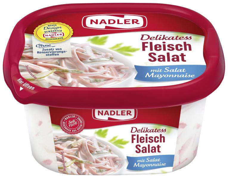 Nadler Delikatess Fleischsalat mit Salatmayonnaise