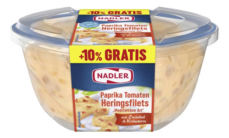 NPaprika Tomaten Heringsfilets Mediterrane Art