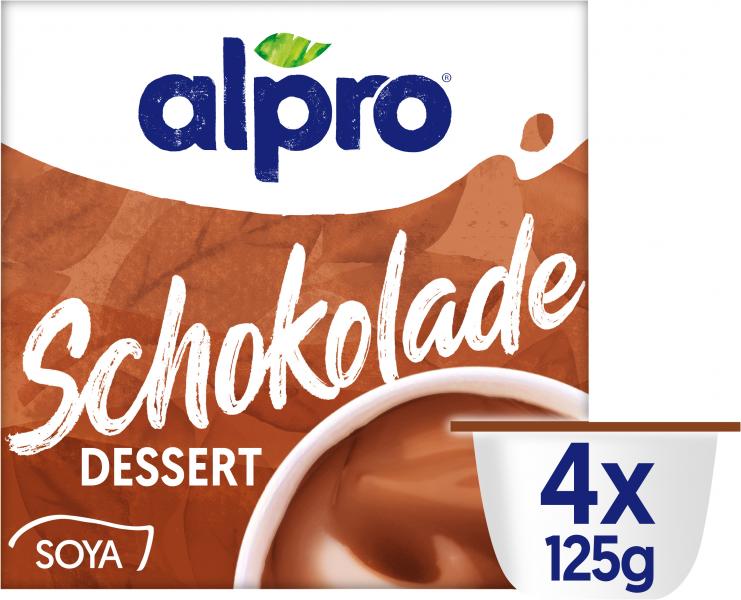 Alpro Soja-Dessert Schokolade mildfein UHT vegan