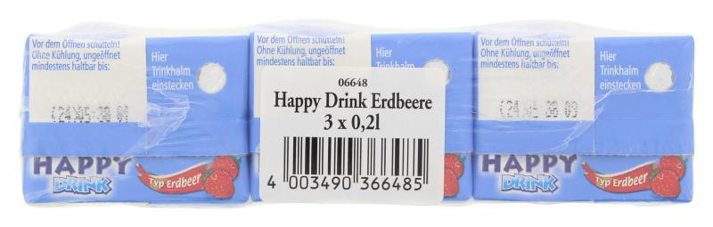 Happy Drink Typ Erdbeer