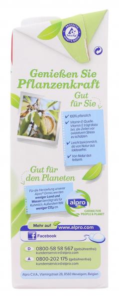 Alpro Ungeröstete Mandel ungesüßt