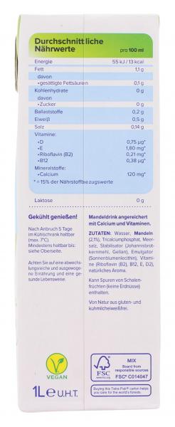 Alpro Ungeröstete Mandel ungesüßt
