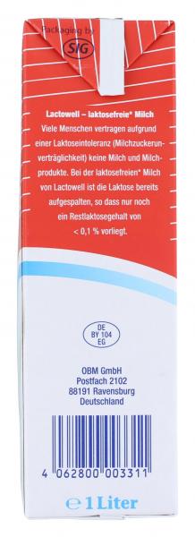 Lactowell fettarme Milch 1,5%