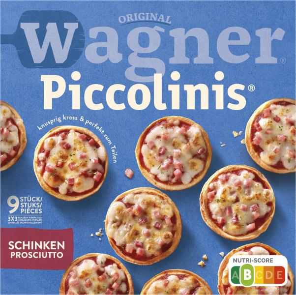 Original Wagner Pizza Steinofen Piccolinis Schinken
