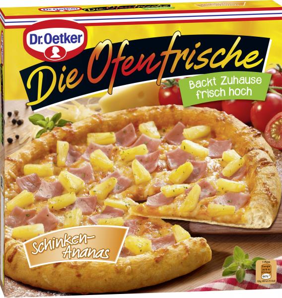 Dr Oetker Die Ofenfrische Pizza Schinken Ananas Online Kaufen Bei Mytime De