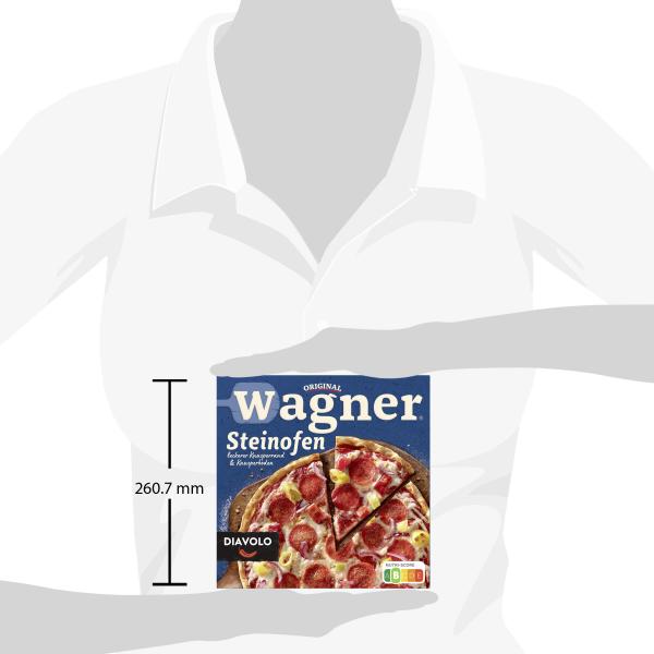 Original Wagner Steinofen Pizza Diavolo
