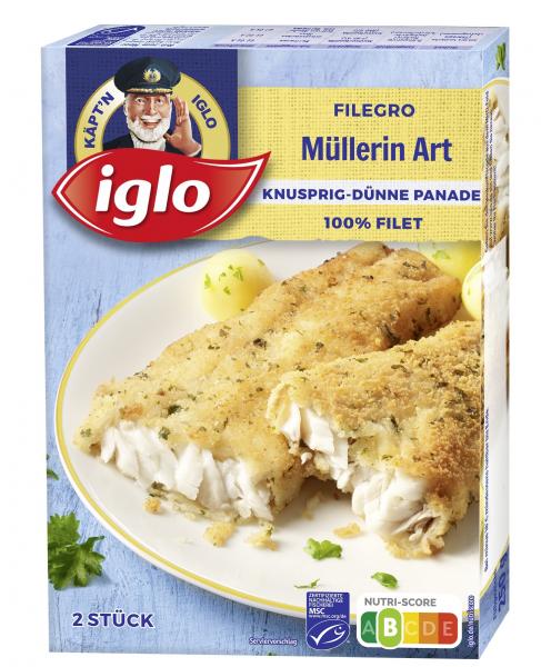 Iglo Filegro Müllerin Art