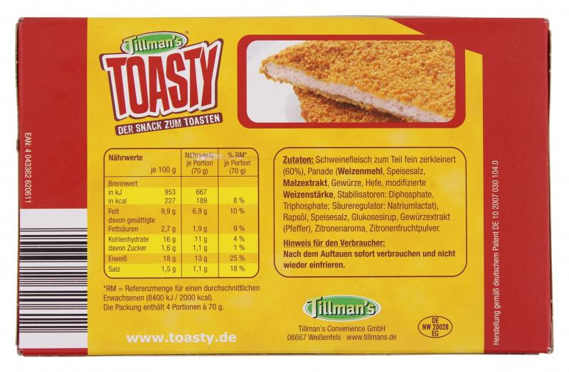 Tillman's Toasty Schinkenfleisch