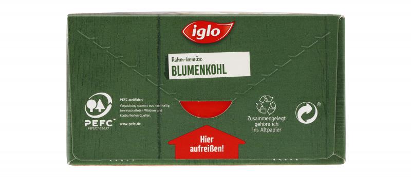 Iglo Rahm-Gemüse Blumenkohl