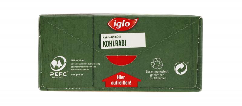 Iglo Rahm-Gemüse Kohlrabi