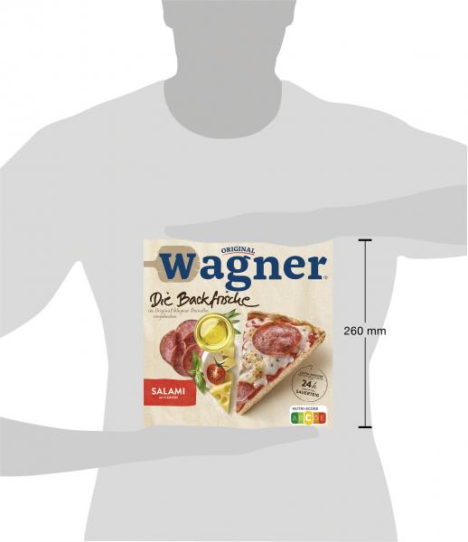 Original Wagner Die Backfrische Pizza Salami