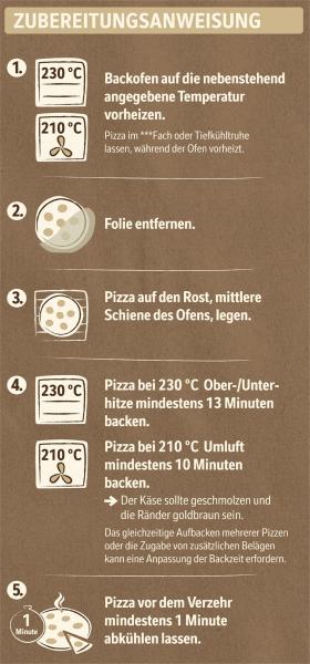 Original Wagner Die Backfrische Pizza Mozzarella