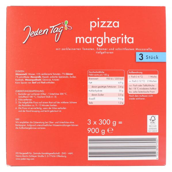 Jeden Tag Pizza Margherita