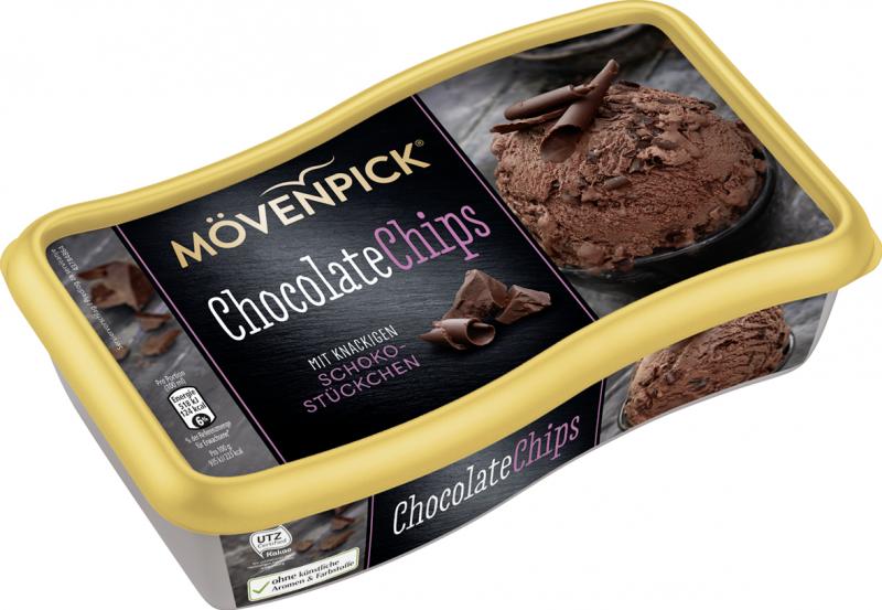 Mövenpick Eis Chocolate Chips Familienpackung