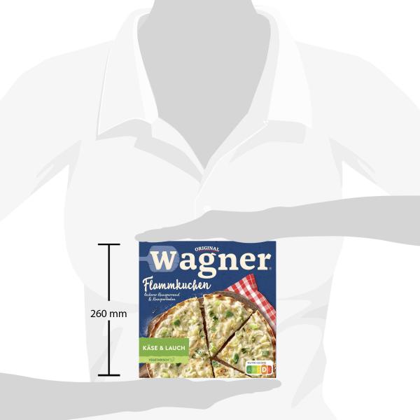 Original Wagner Flammkuchen Käse & Lauch