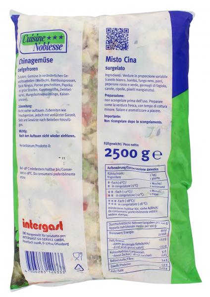 Cuisine Noblesse Chinagemüse