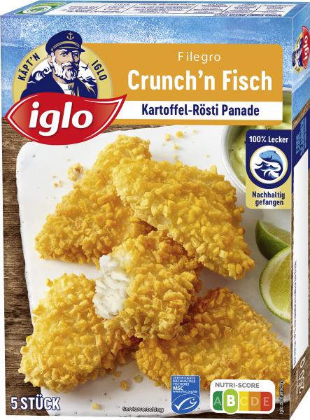 Iglo Filegro Crunch'n Fish