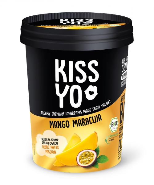 Kissyo Bio Joghurteis Mango-Maracuja