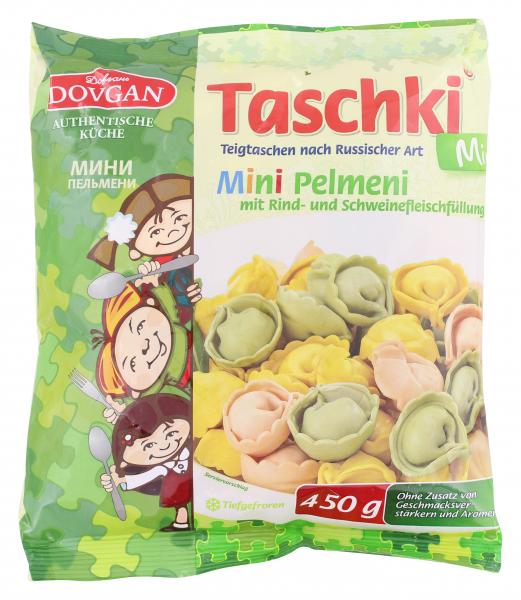 Dovgan Taschki Mini Pelmini mit Rind- und Schweinefleischfüllung